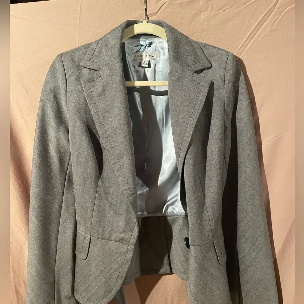 Banana republic wool blazer